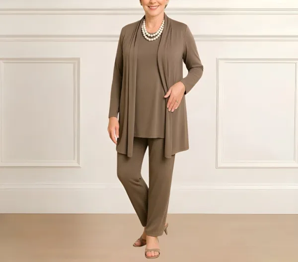 Cardigan Top & Pants Set