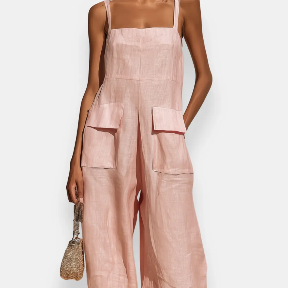 Boho Easy Fit One Piece Jumpsuit