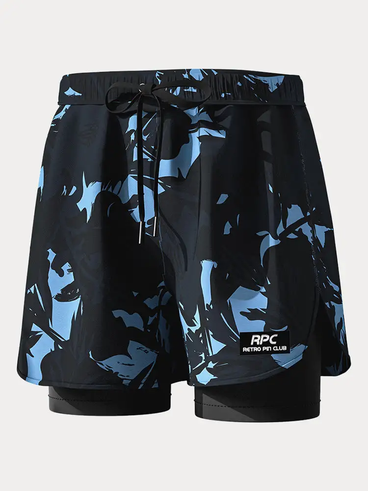 Printed Quick Dry Boardshorts
