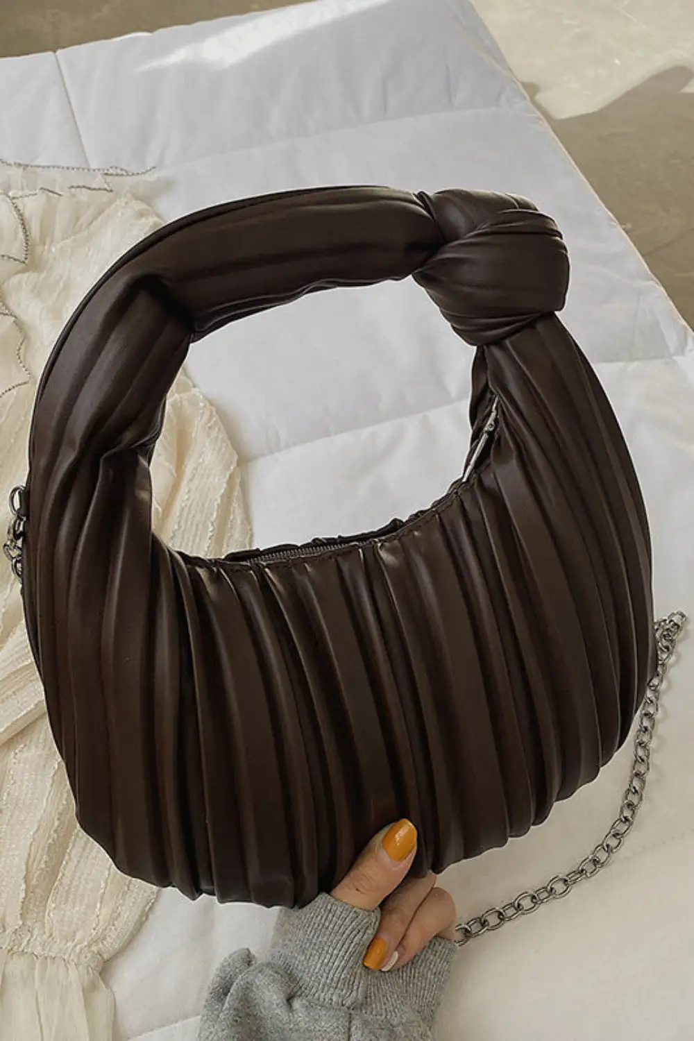 Japanese Korean-Inspired Small Crescent Shoulder Bag Soft