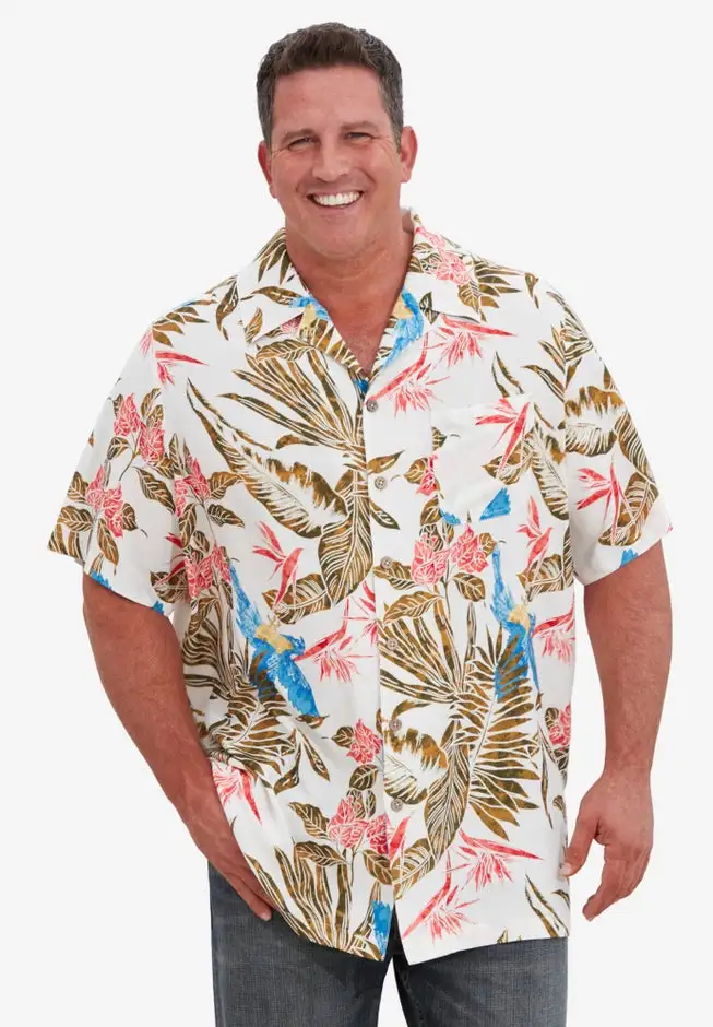Printed Camp Shirt