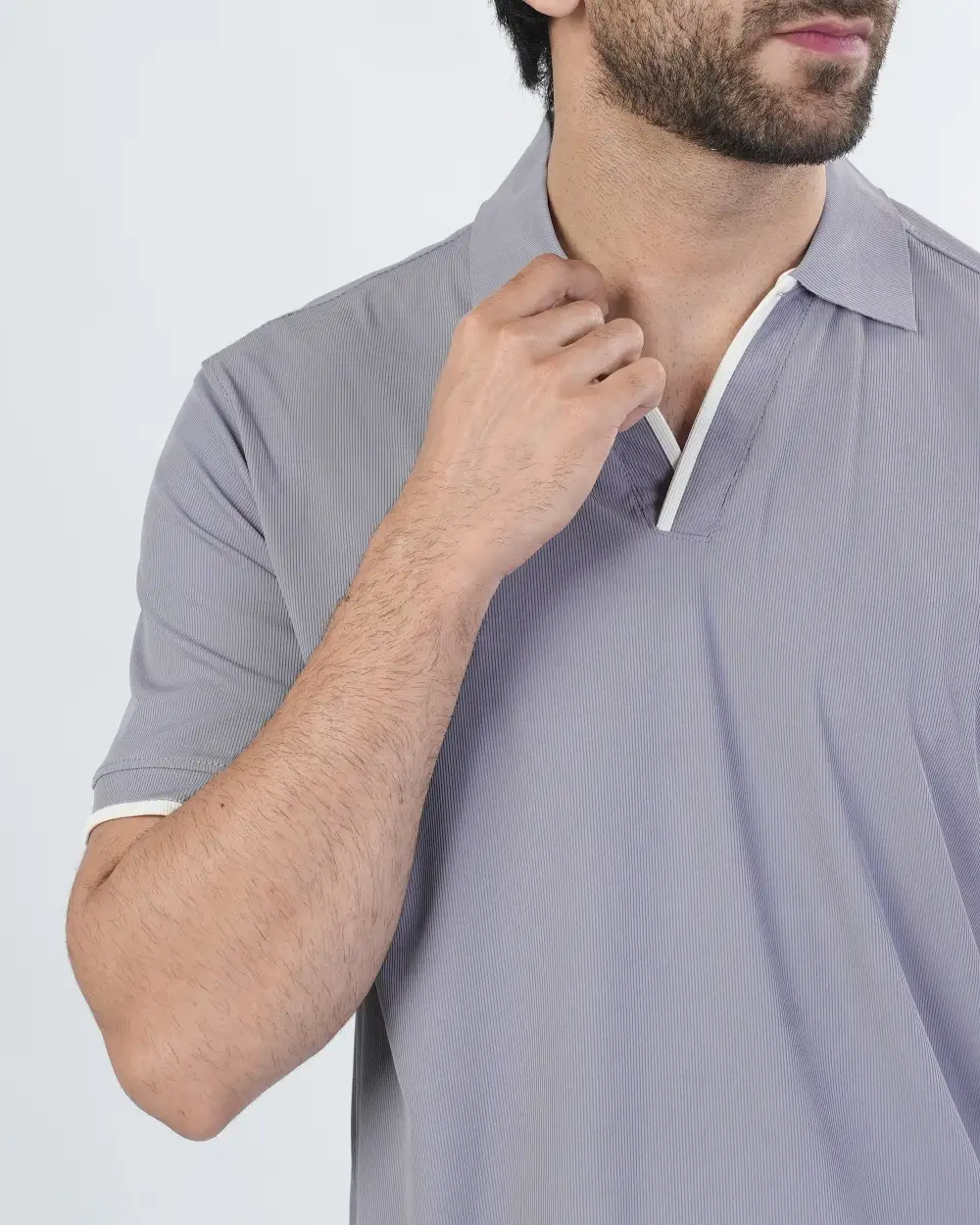 Men's Comfortable Neat Collared Polo T-Shirt