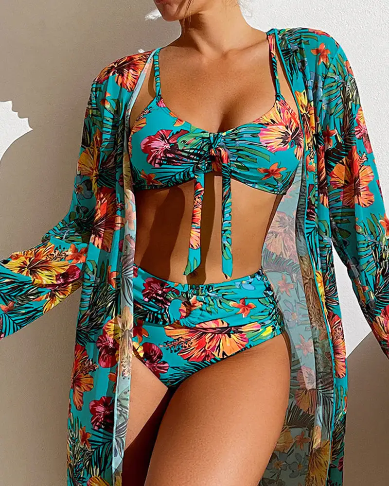 Floral Bikini Set