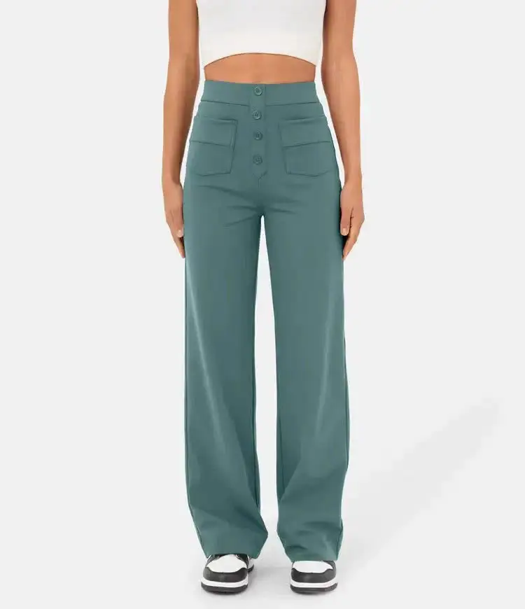 High Waist Everyday Casual Pants