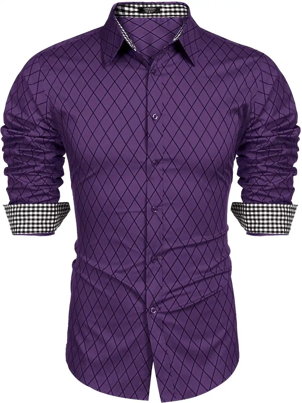 Business Long Sleeve Slim Fit Dress Shirt