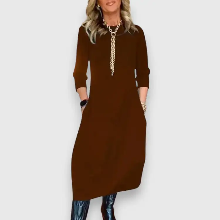 Natural Relaxed Everyday Casual Dress