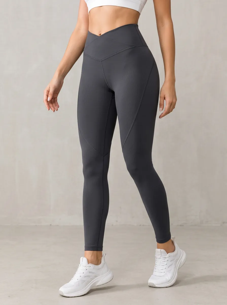 High Rise Ribbed Leggings