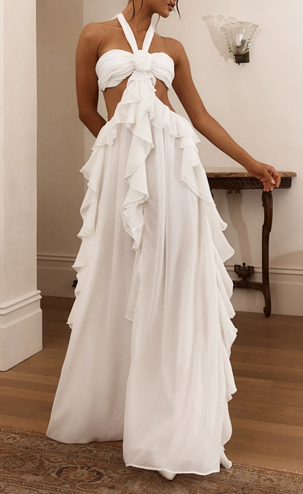 Chic Halter Maxi Dress