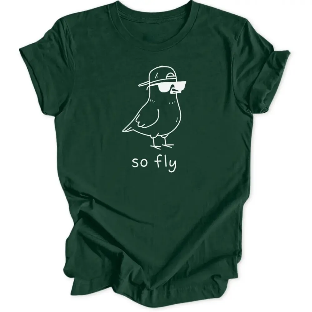 So Fly Pigeon Unisex T-Shirt
