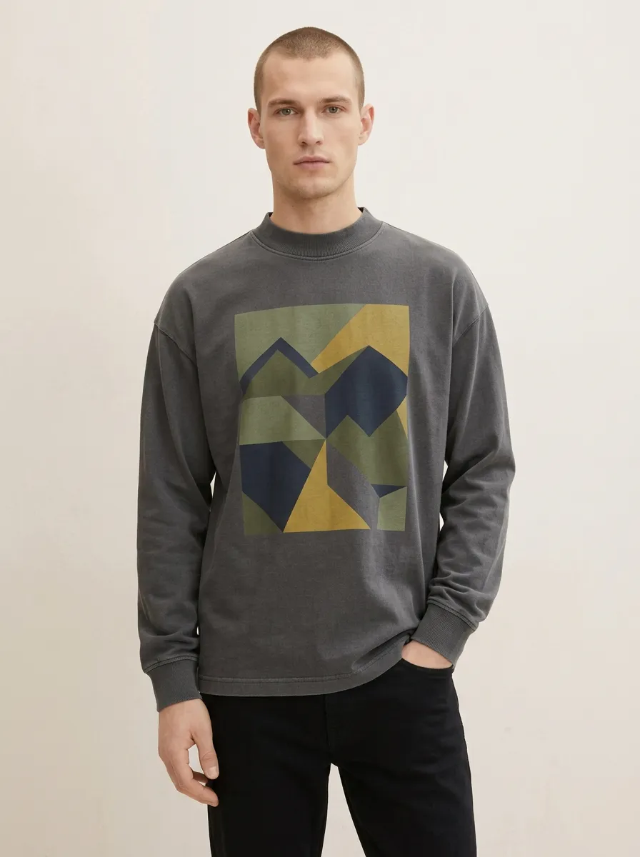 Men's Long Sleeve Layering Smart Casual Style Shirt