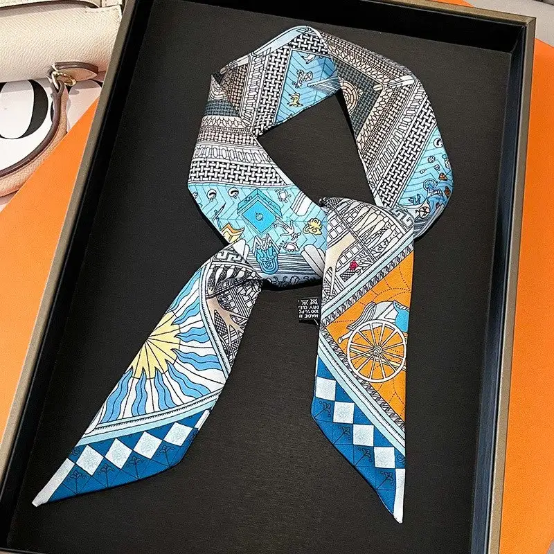 Printed Square Scarf