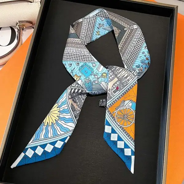 Printed Square Scarf