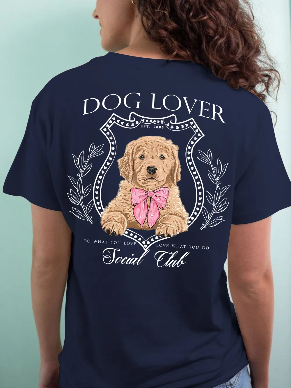 Dog Lover Graphic Printed T - Shirt