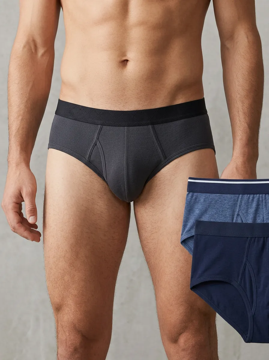 Men's Classic Minimalist Cotton Boxer Briefs