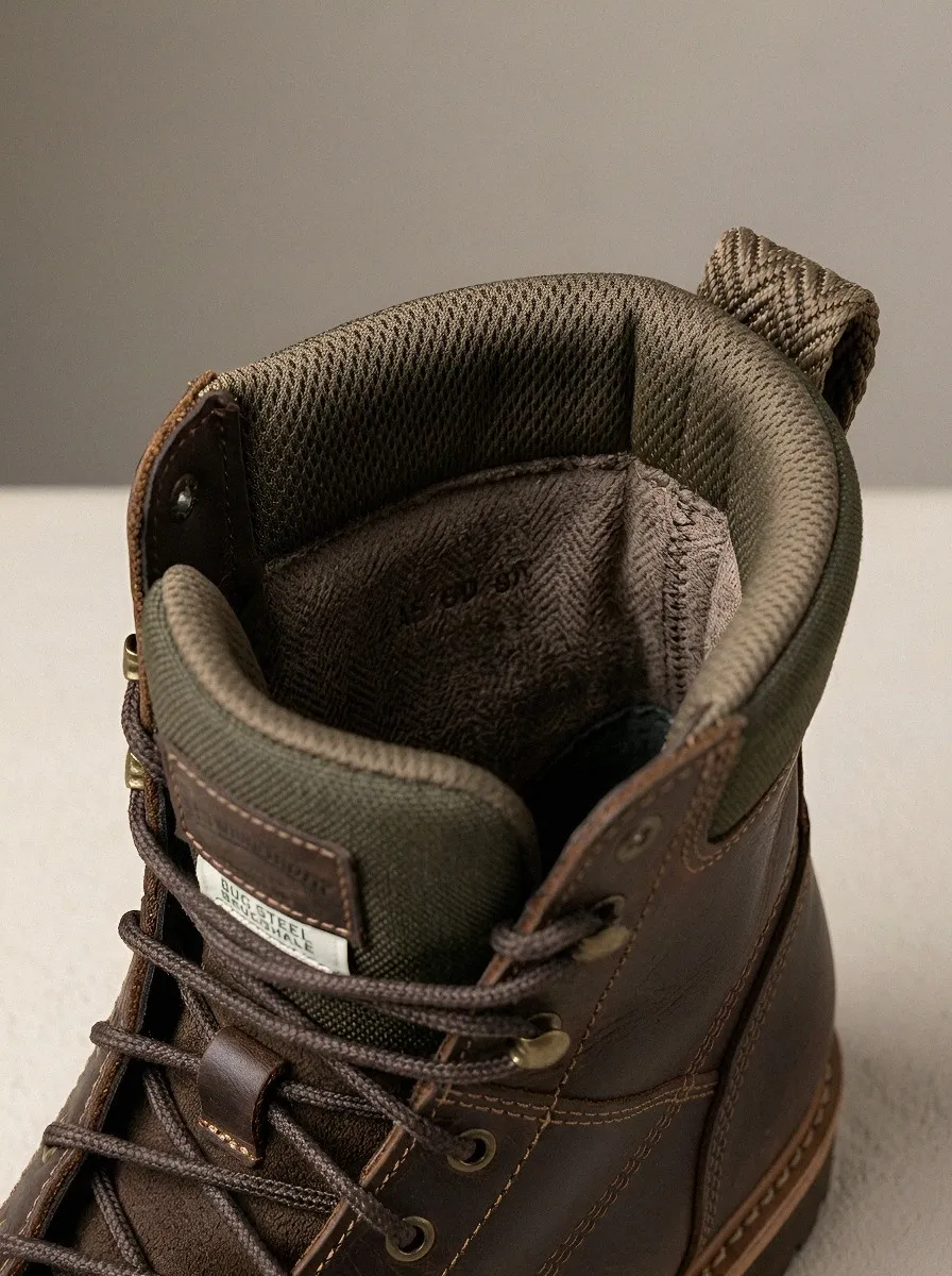 Unisex Lace-Up Outdoor Work Boots