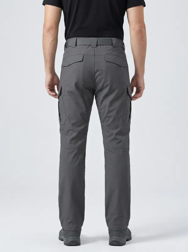 Classic Outdoor-Look Men's Multi-Pocket Waterproof Tactical Cargo Pants