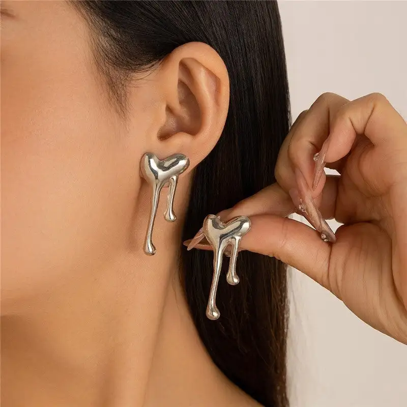 Decorative Geometric Statement Earrings