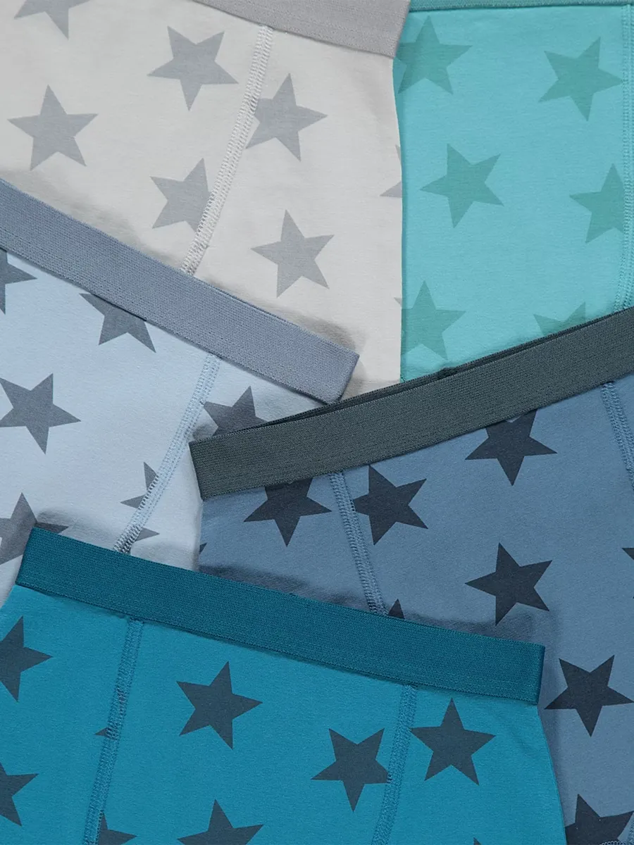 Blue Star Trunks 5 Pack