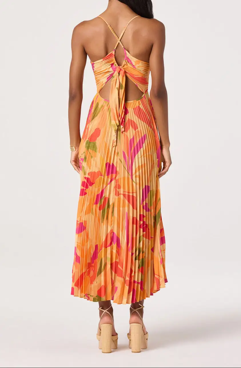 Floral Midi Easy Fit Dress