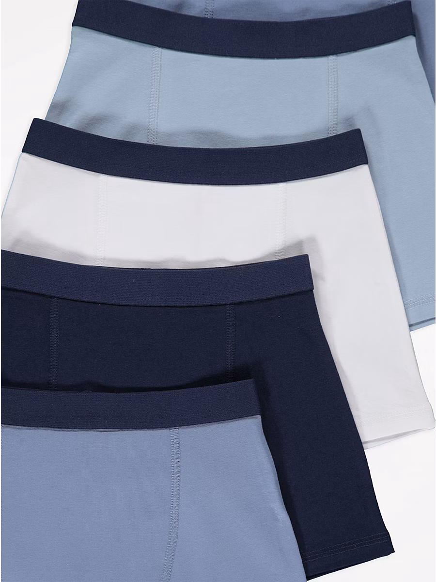 Blue Trunks 5 Pack detail 1
