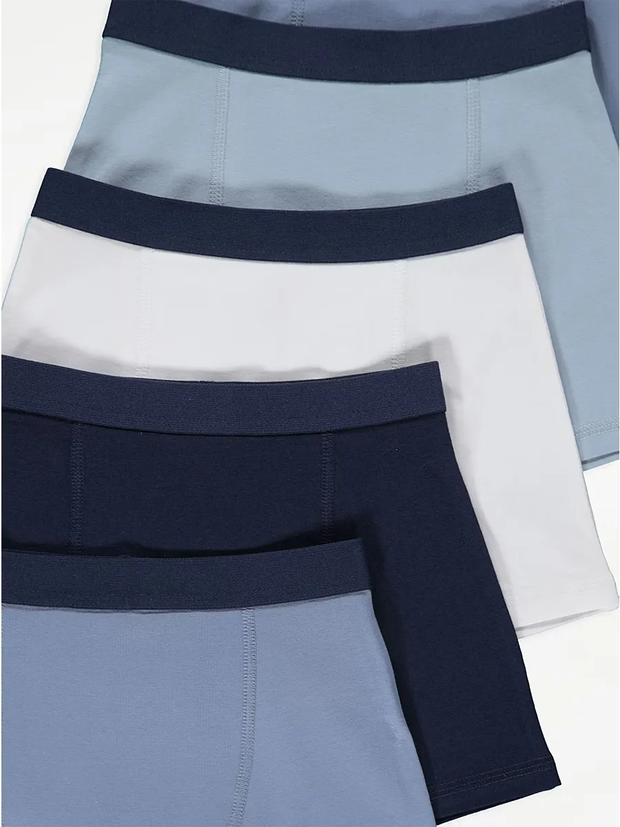 Blue Trunks 5 Pack
