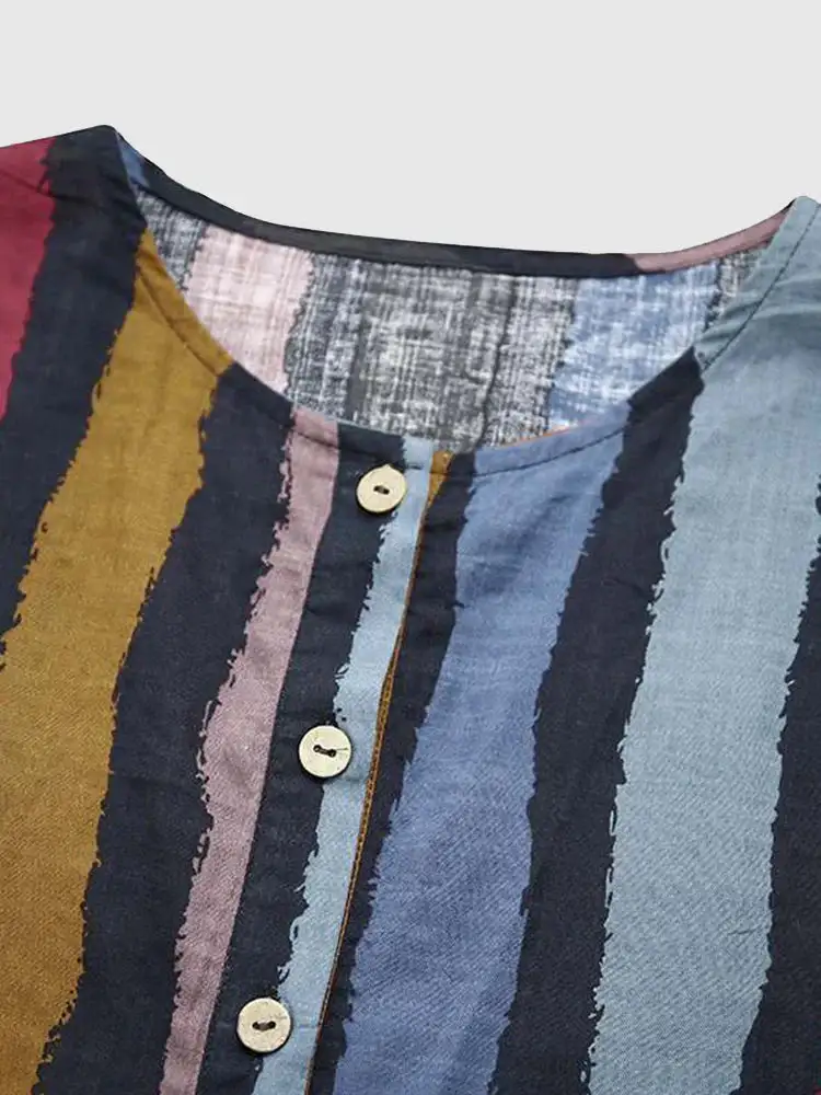 Modern Placket Casual Shirt