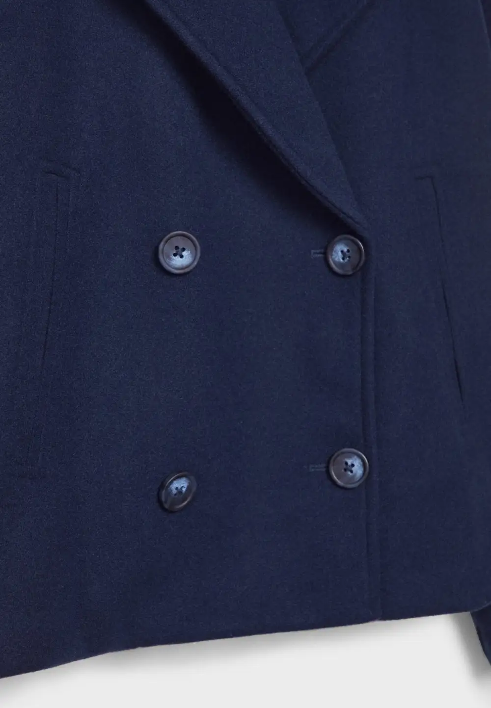  Double Breasted Cropped Jacket