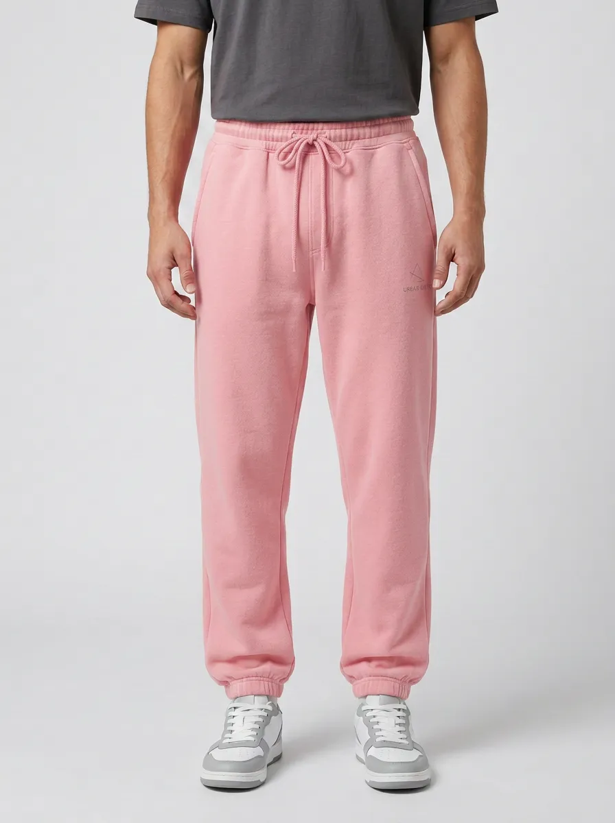 Men's Geometric Emblem Sweatpants