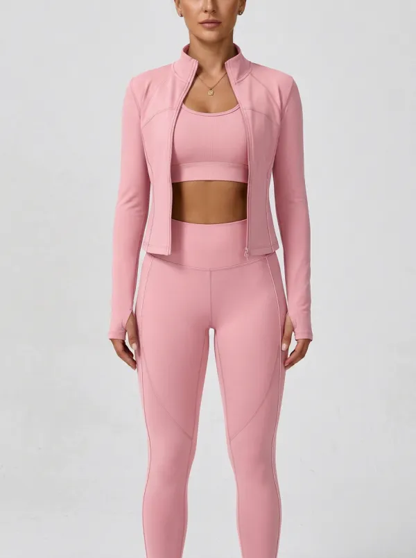 Athletic Edit Women's Three Piece Activewear Set