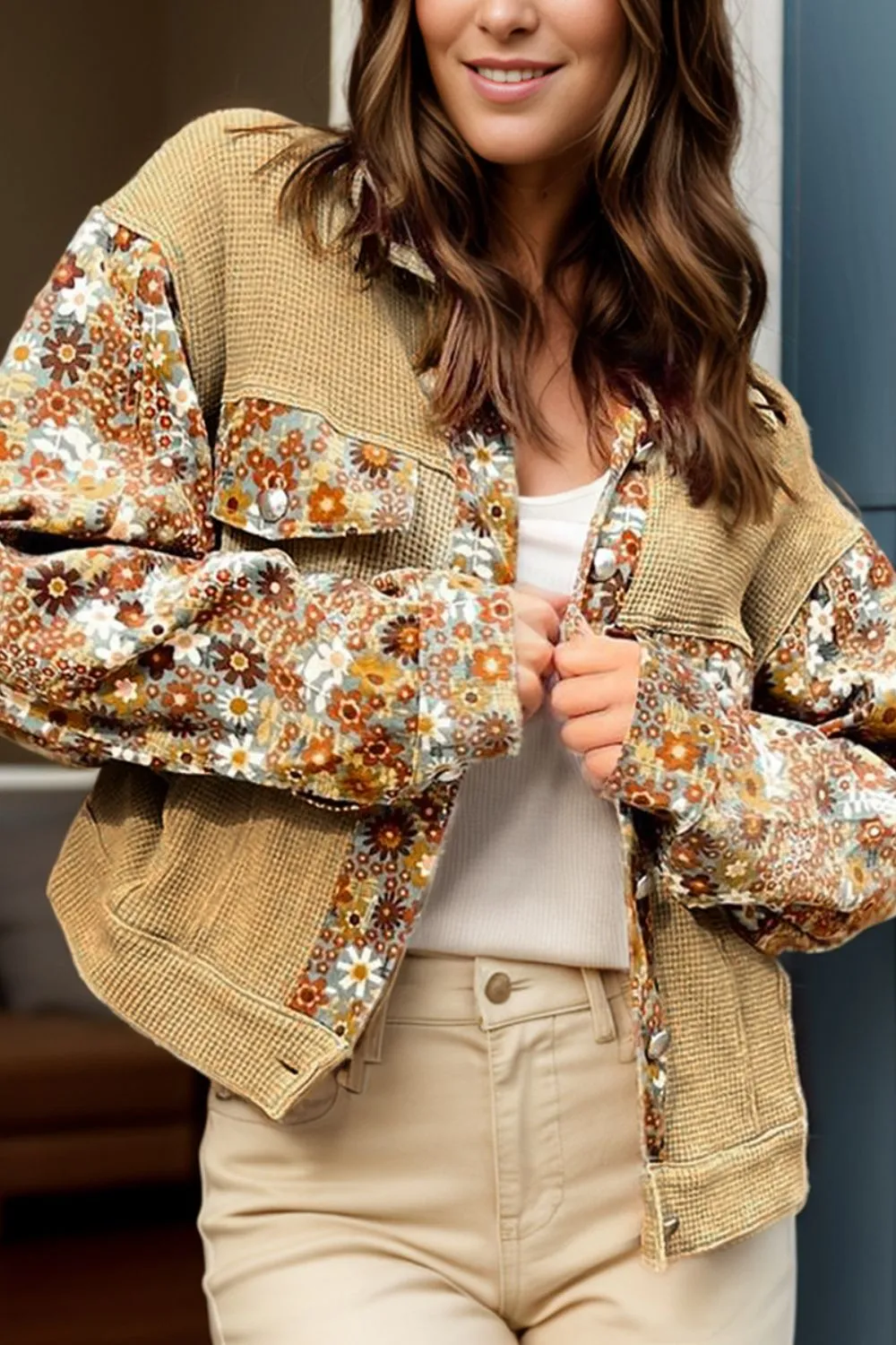 Collared Cotton Jacket