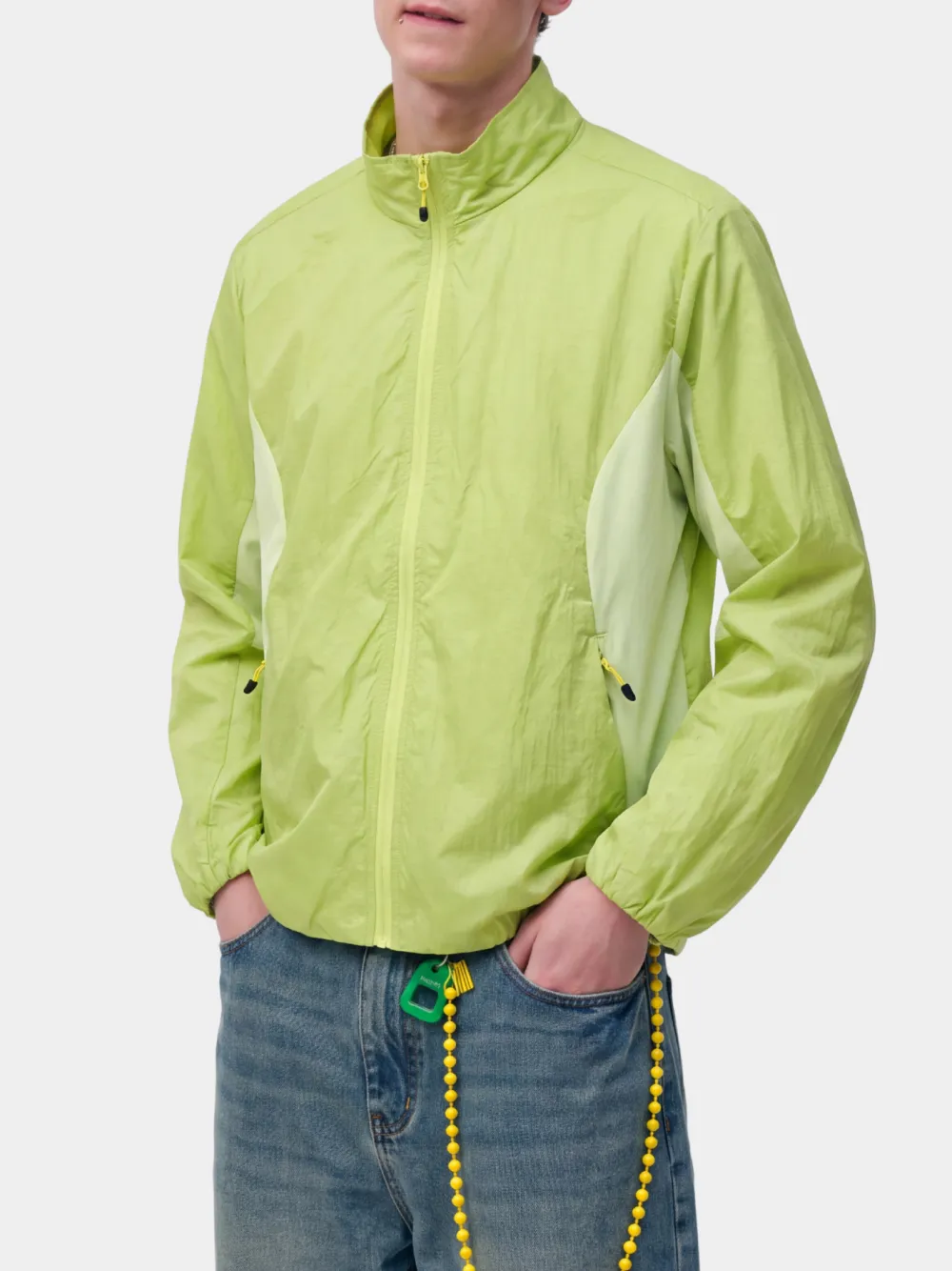 Streamlined Outdoor Water Repellent Lightweight Breathable Outdoor Windbreaker Jacket
