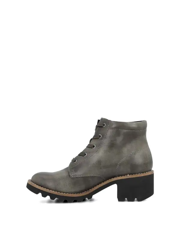 Smooth Profile Practical Ankle Boots