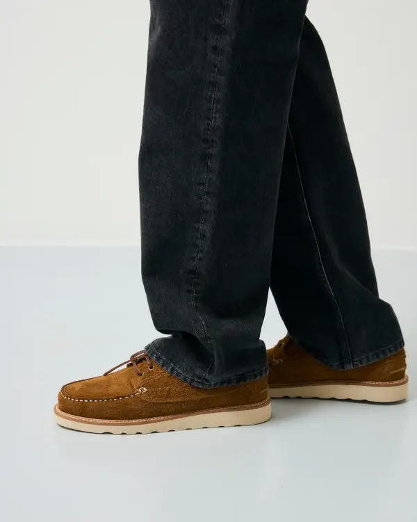 Refined Textured Suede Dress Shoes