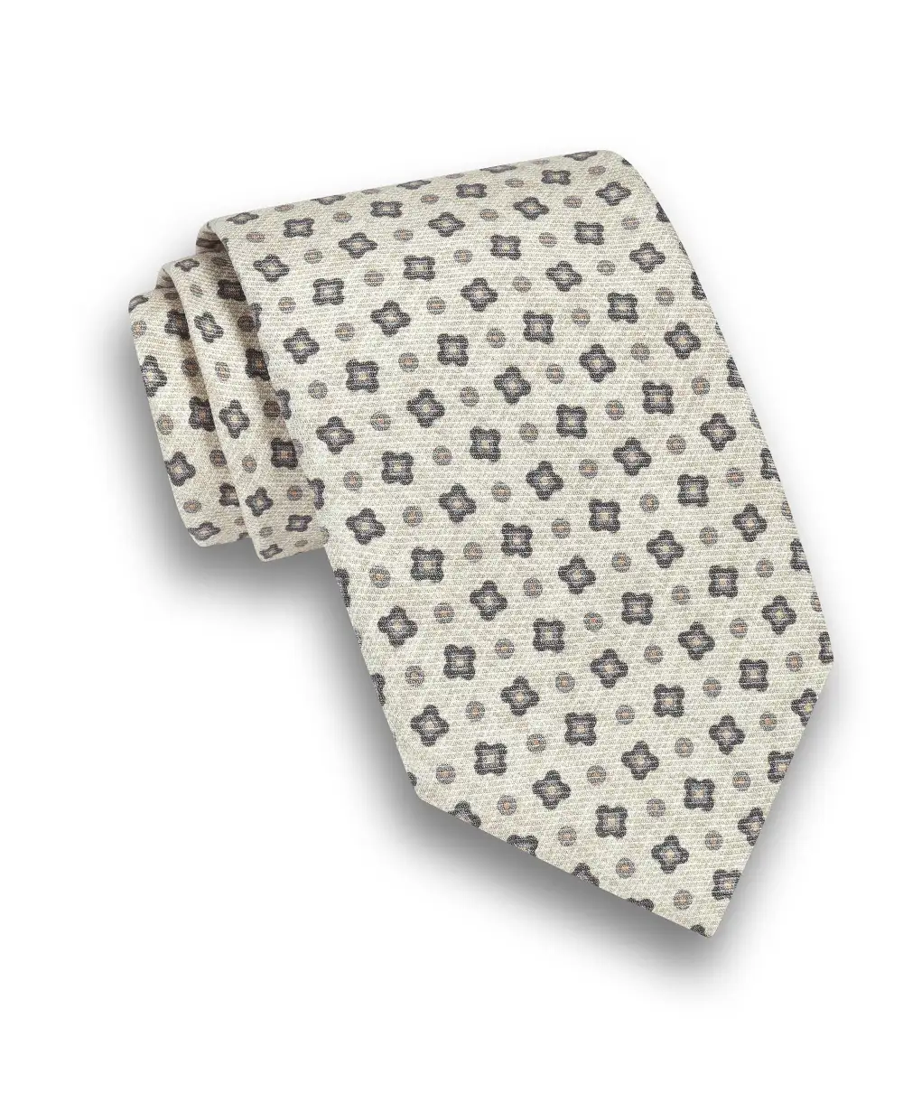 Classic Neat Silk Tie