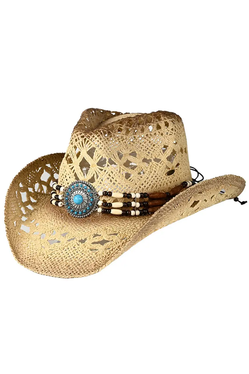 Western Wooden Cowboy Hat