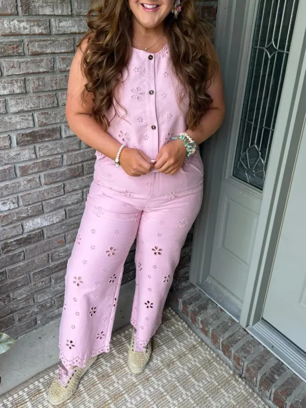 V Neck Coordinated Casual Two Piece Set