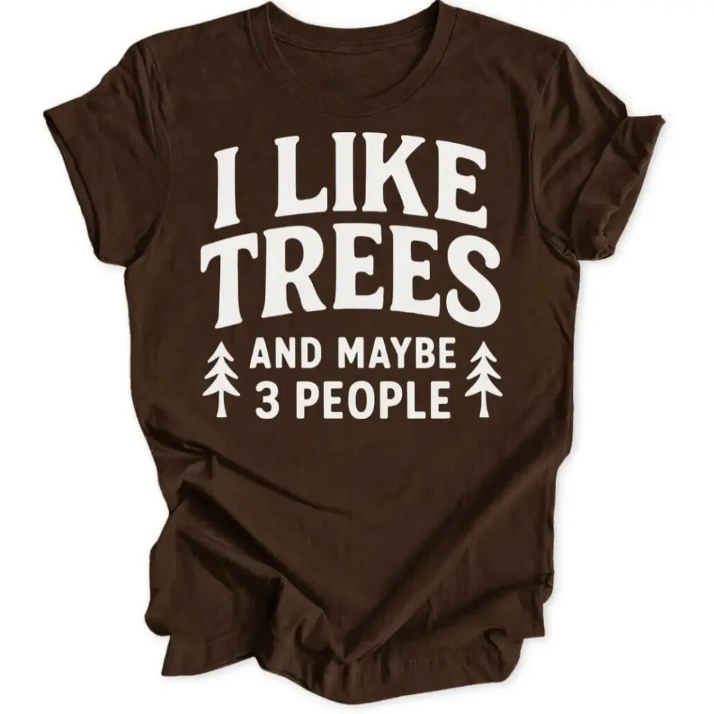 Trees 3 People Unisex T-Shirt