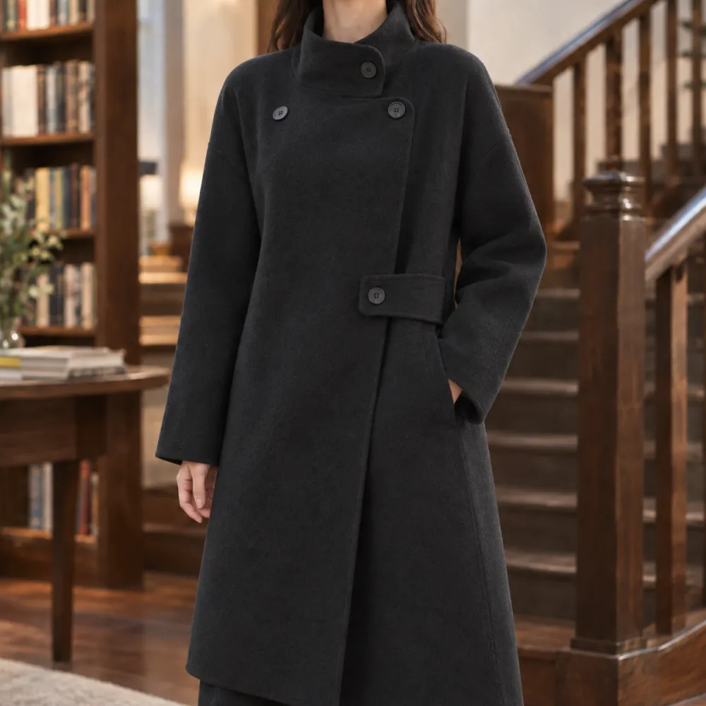 Stand Collar Coat