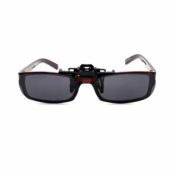 54mm Polarized Flip-Up Clip-On Sunglasses