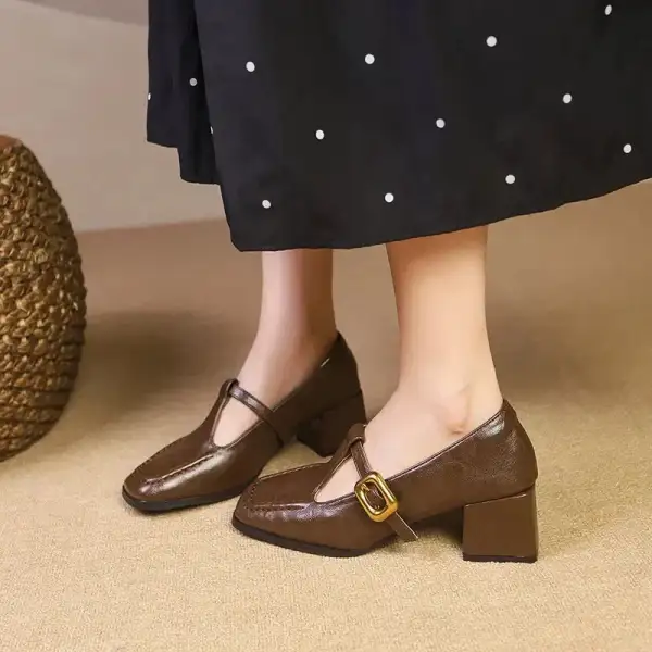  Orthopedic T Strap Mary Jane Heels Apparel