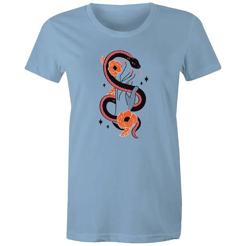 Caduceus Hand Graphic T-Shirt