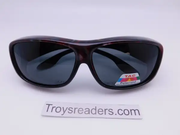 63mm Swirl Polarized Fit-Over Sunglasses
