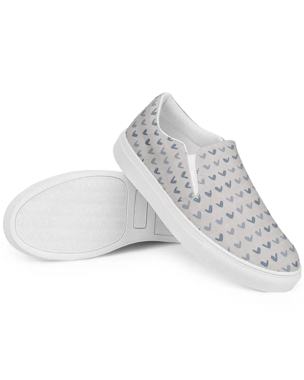 Country Floral Slip On Shoes