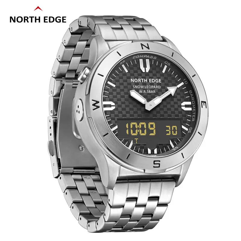 Adventure digital quartz watch SNOW LEOPARD