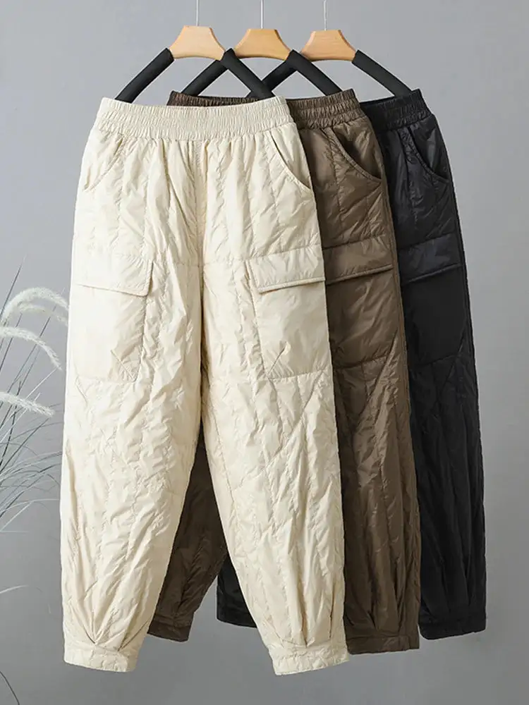 Insulated Quilted Casual Pants