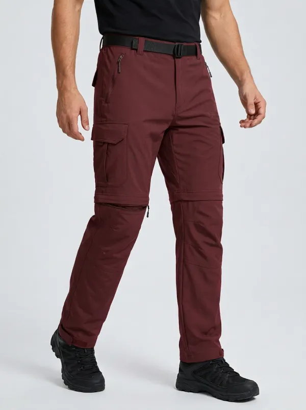 Men's Trail All-Terrain Waterproof Zip-Off Tactical Cargo Pants