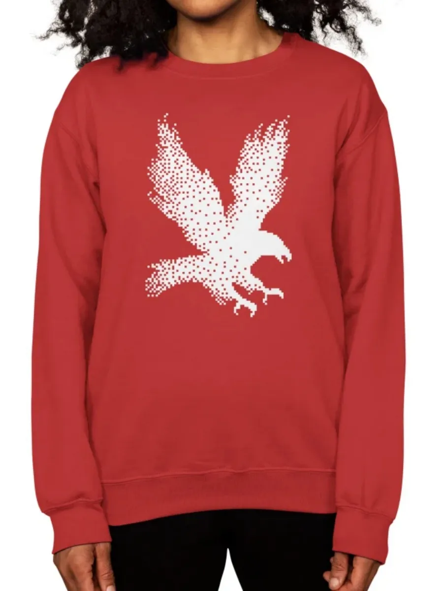 Retro Pixel Eagle Sweatshirt