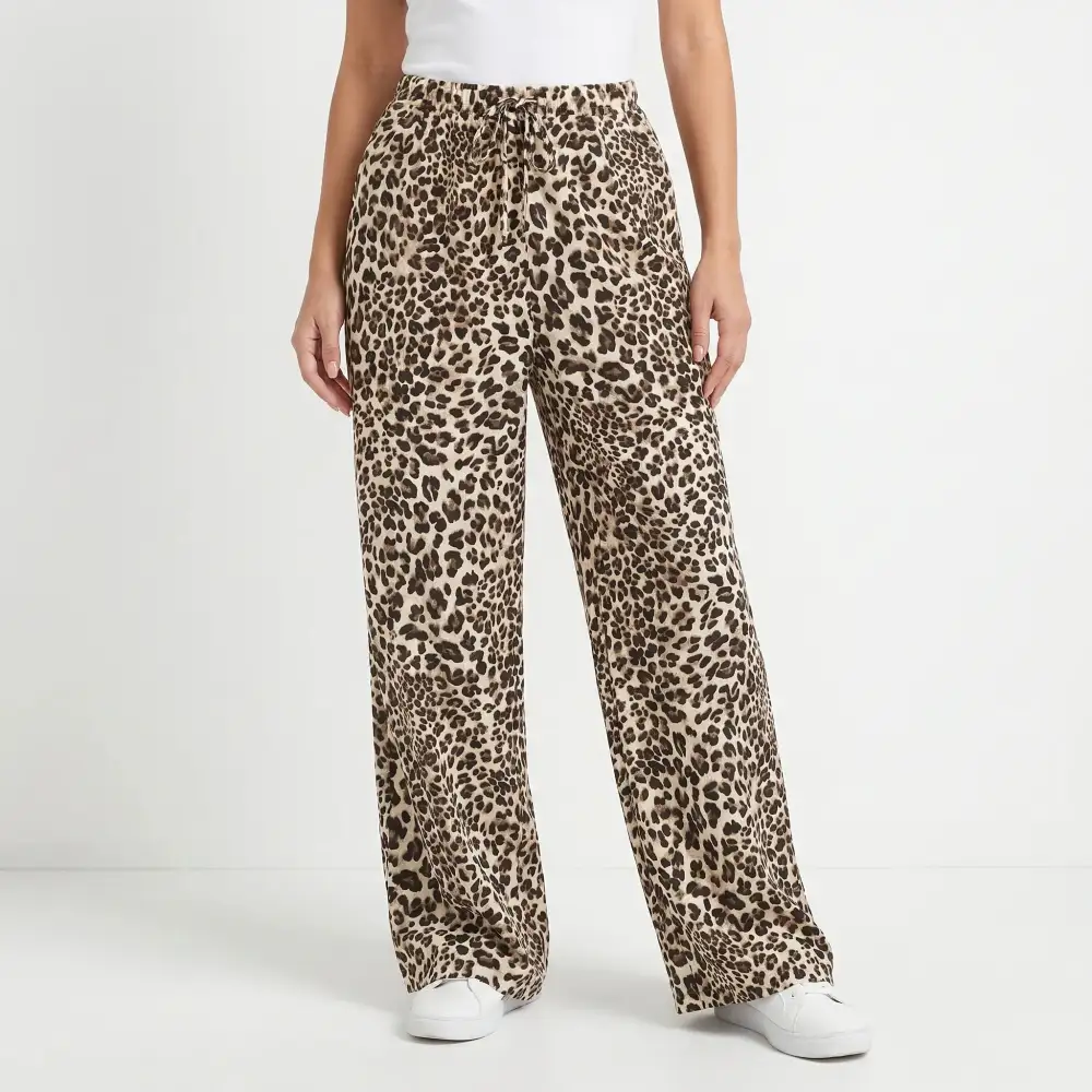 Wide Leg Leopard Teresa