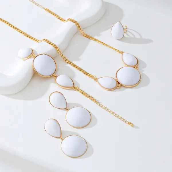 Balanced Gemstone Jewelry Set