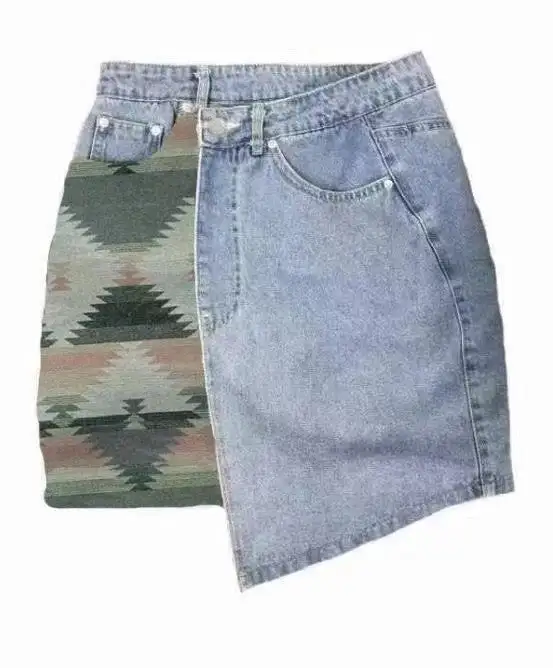 Everyday Denim Casual Skirt